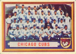 Chicago Cubs baseball card