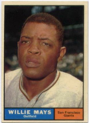 1961 Topps # Willie Mays baseball card
